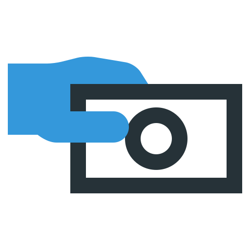 dinero en efectivo icono gratis