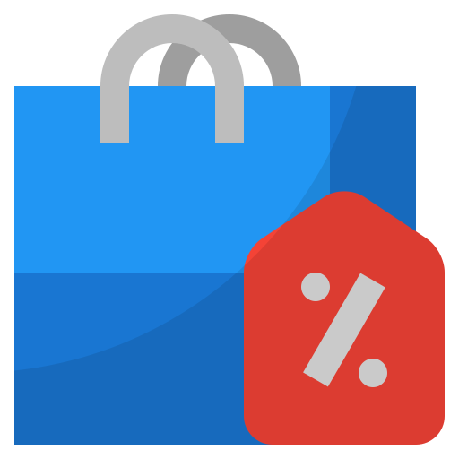 Shopping bag free icon