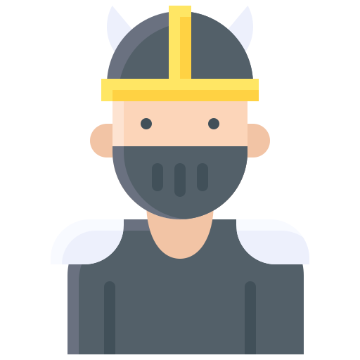 vikingo icono gratis