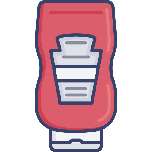 Ketchup free icon