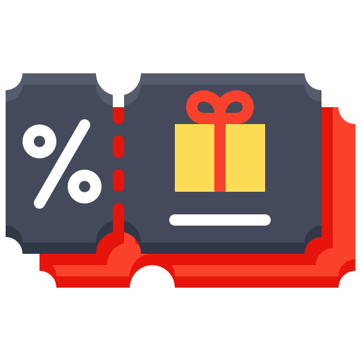 Gift voucher - Free commerce and shopping icons