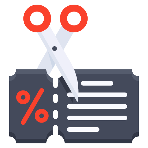 Ваучер бесплатно иконка