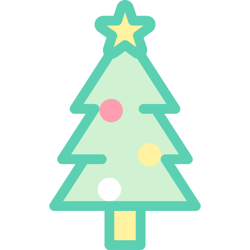 árbol de navidad icono gratis