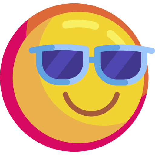 Sunglasses - Free smileys icons