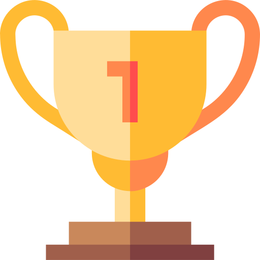 Trophy Basic Straight Flat icon