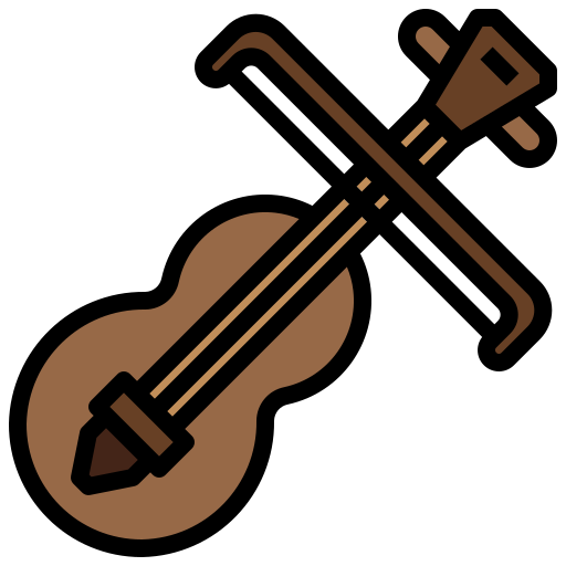 violín icono gratis