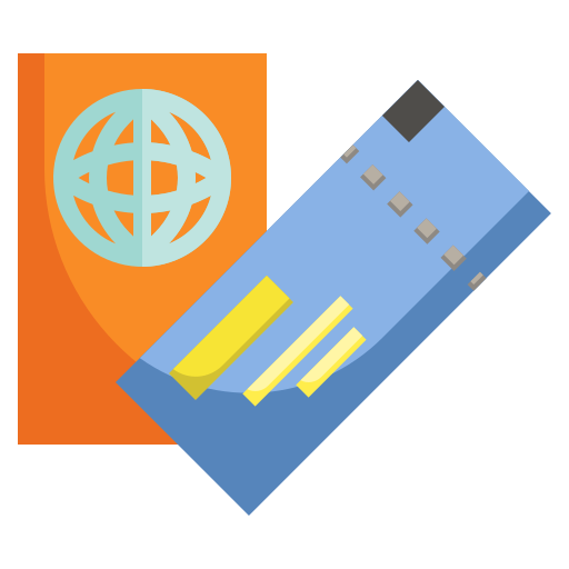 pasaporte icono gratis