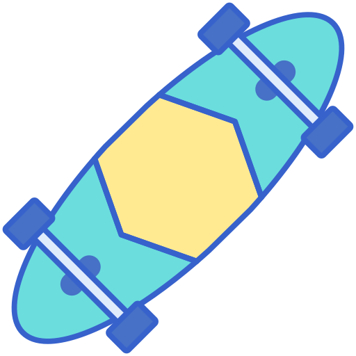 longboard icono gratis