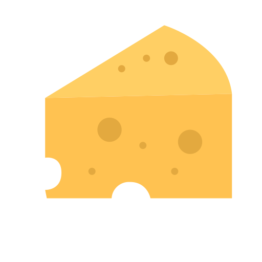 Cheese Good Ware Flat icon