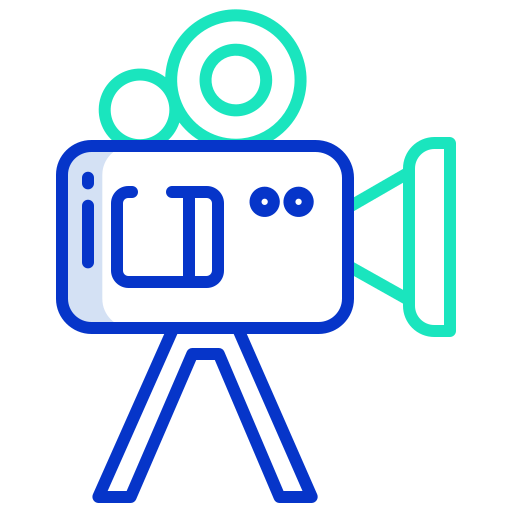 camara de video icono gratis