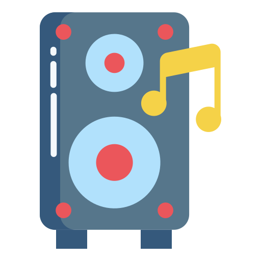 altavoz icono gratis