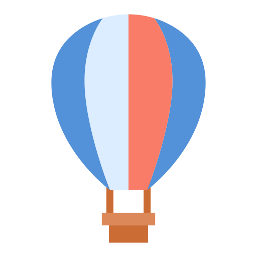 Hot air balloon free icon Hot air balloon free icon