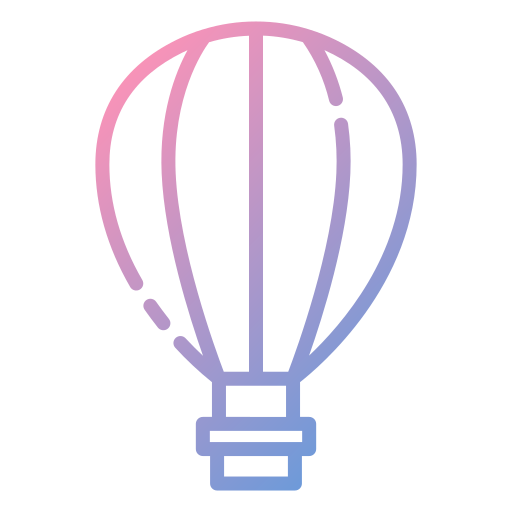 Hot air balloon free icon