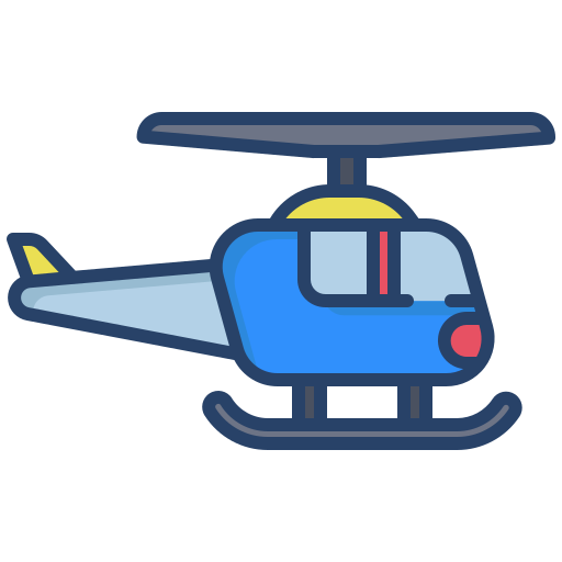 helicóptero icono gratis