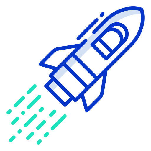 Rocket free icon Rocket free icon