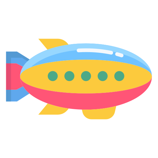 dirigible icono gratis