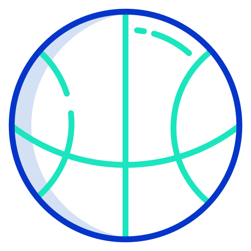 pelota de baloncesto icono gratis