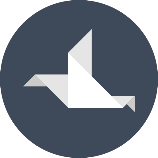 origami icono gratis