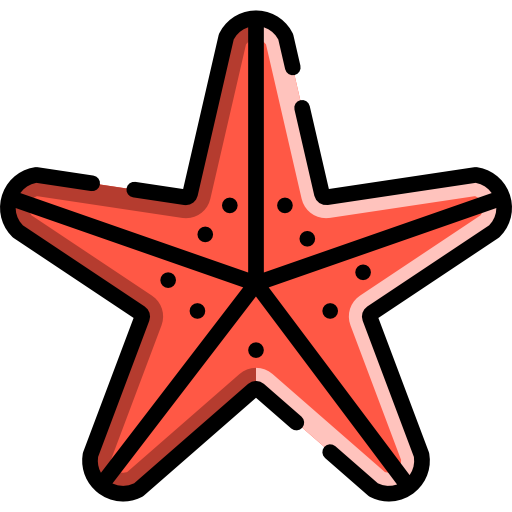 estrella de mar icono gratis