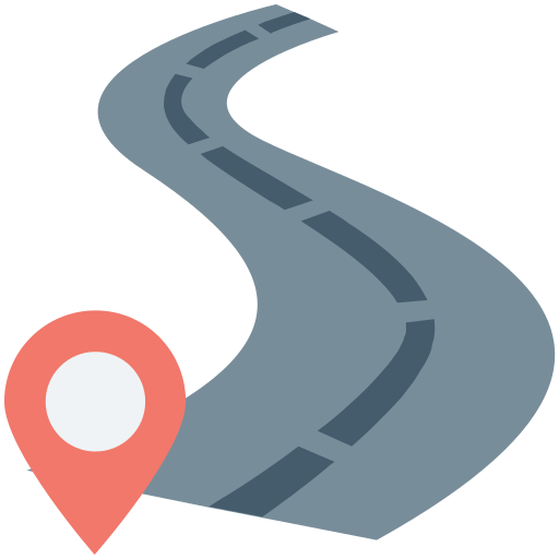 Road Map Icon