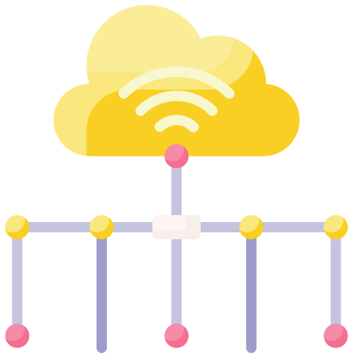 almacenamiento en la nube icono gratis