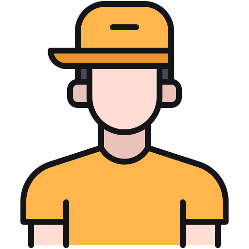 Man Generic Outline Color icon