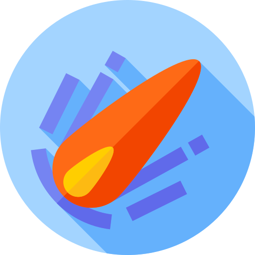 meteorito icono gratis