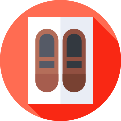 caja de zapatos icono gratis