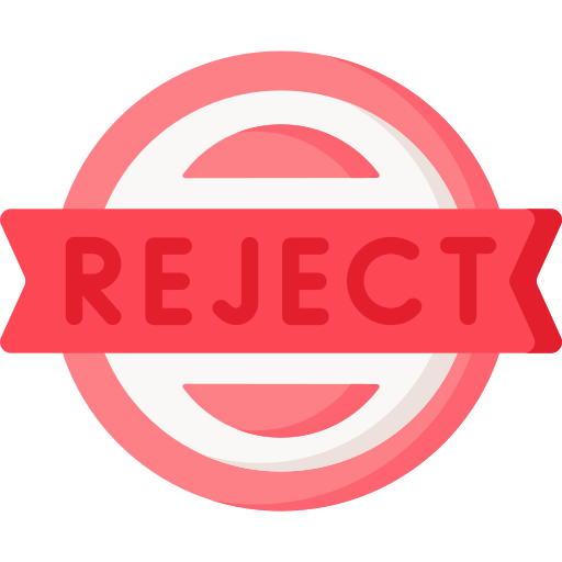 rejected icon png