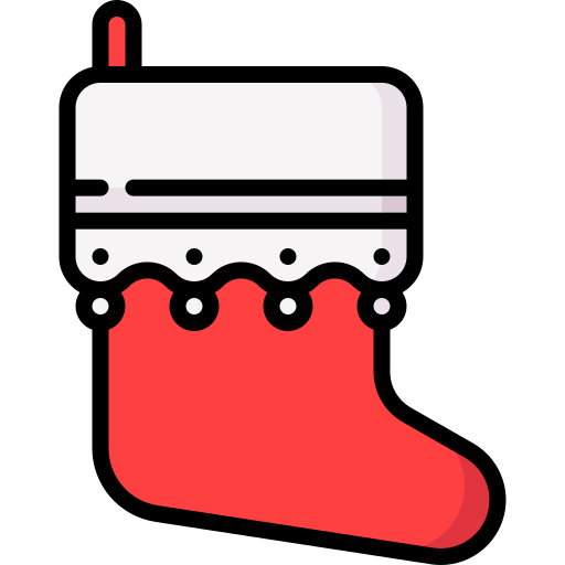 Christmas sock Special Lineal color icon