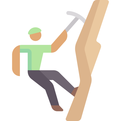 trepador icono gratis