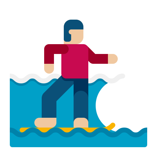 surfant Icône gratuit surfant Icône gratuit