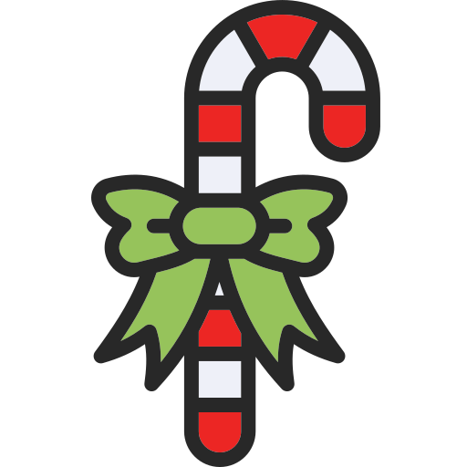 Candy cane Generic Outline Color icon