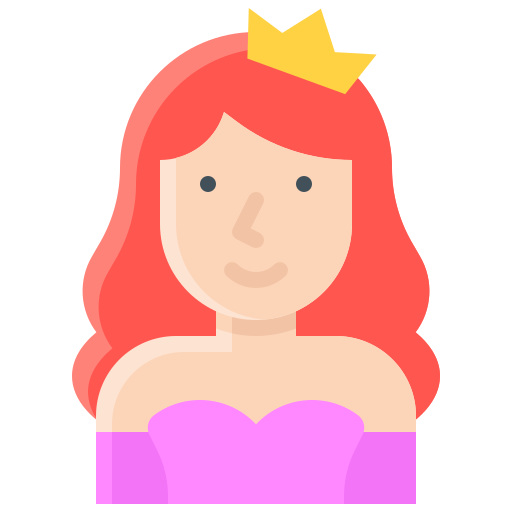 princesa icono gratis