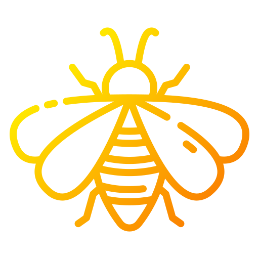 abeja icono gratis