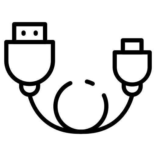 Data cable free icon Data cable free icon