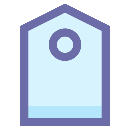 etiqueta de precio icono gratis