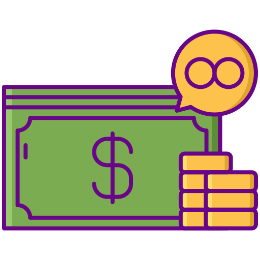 Pay free icon