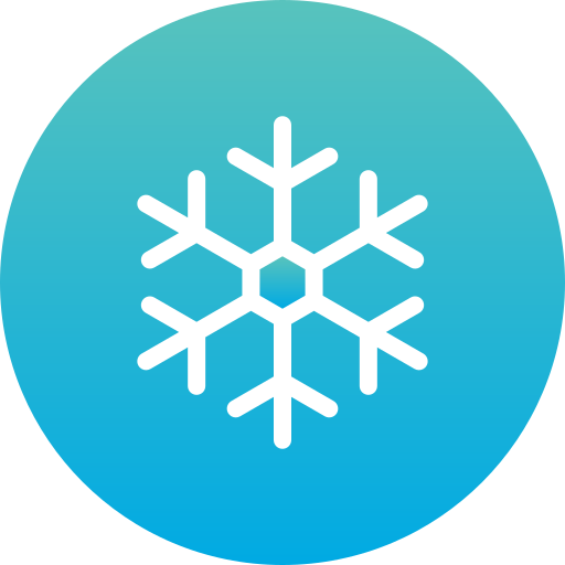 Snowflake Generic Flat Gradient icon