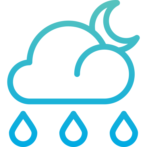 Raindrops free icon