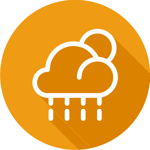 Heavy rain - Free weather icons