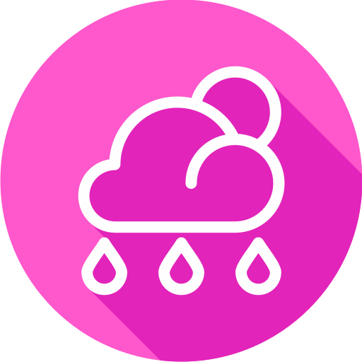 gotas de lluvia icono gratis