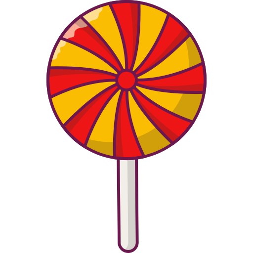 Lollipop Vector Stall Lineal Color icon
