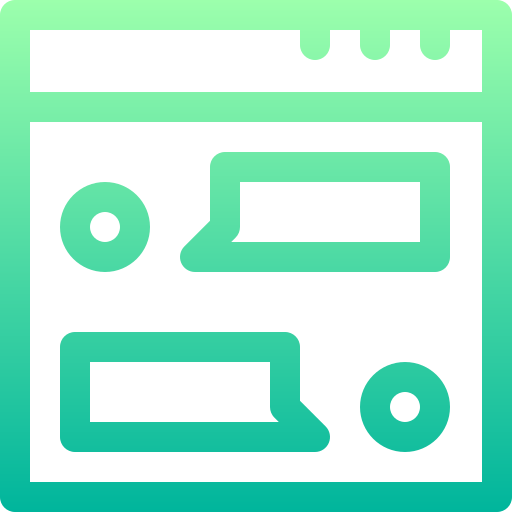 Chat free icon