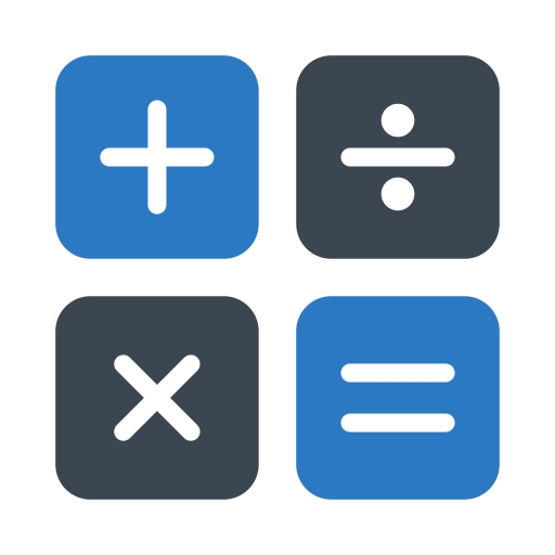 Calculate Generic Blue icon