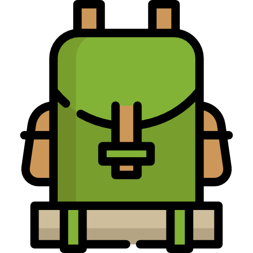 mochila icono gratis