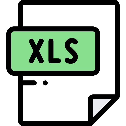 archivo xls icono gratis