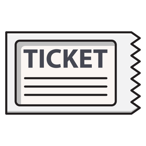 Ticket - free icon