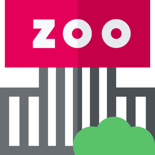 jardim zoológico grátis ícone jardim zoológico grátis ícone
