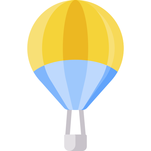 Hot Air Balloon - Free Travel Icons